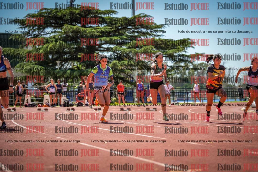 Fotos de los 100 m llanos de mujeres