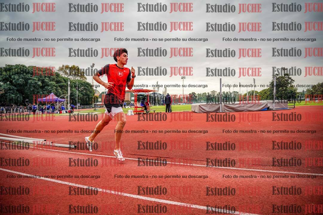 Fotos de los 1500 m llanos de varones - decatlón 10