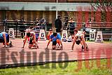 Fotos de los 100 m de varones