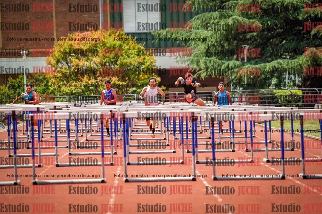 Fotos de los 110 m con vallas de varones