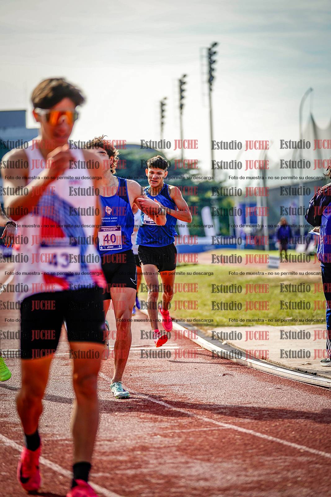 Fotos de los 800 m de varones