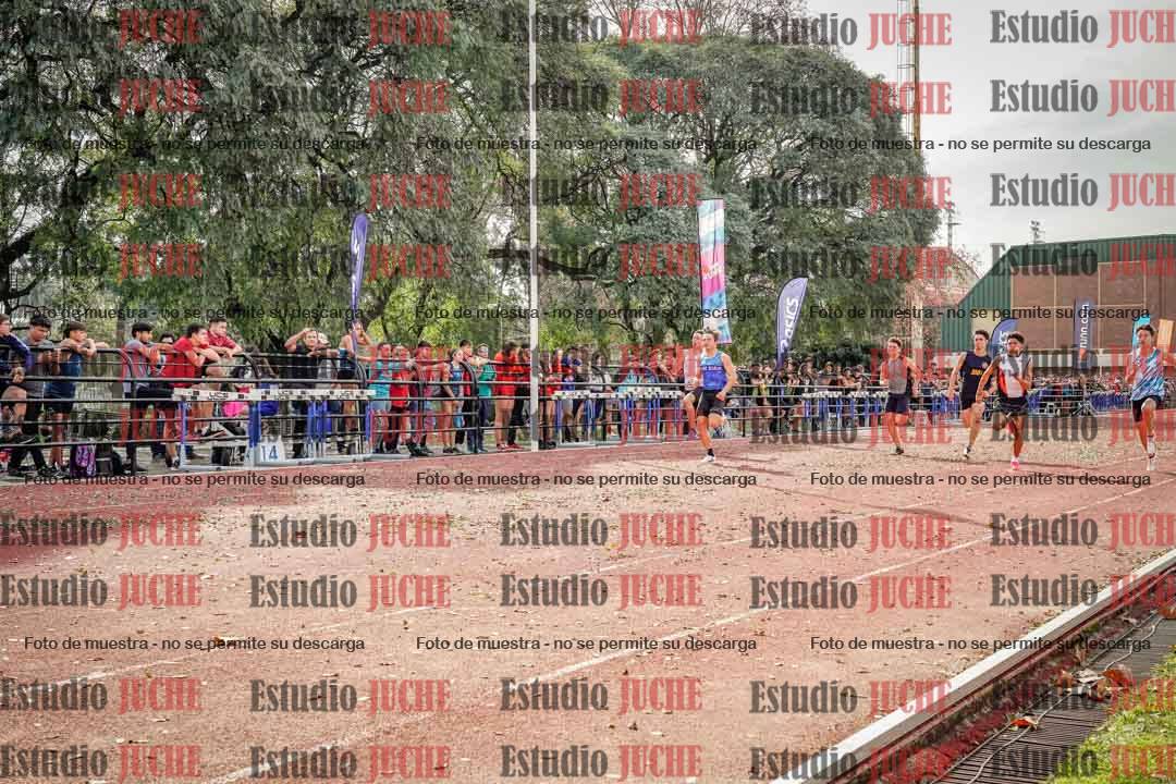 Fotos de los 100 m llanos de varones