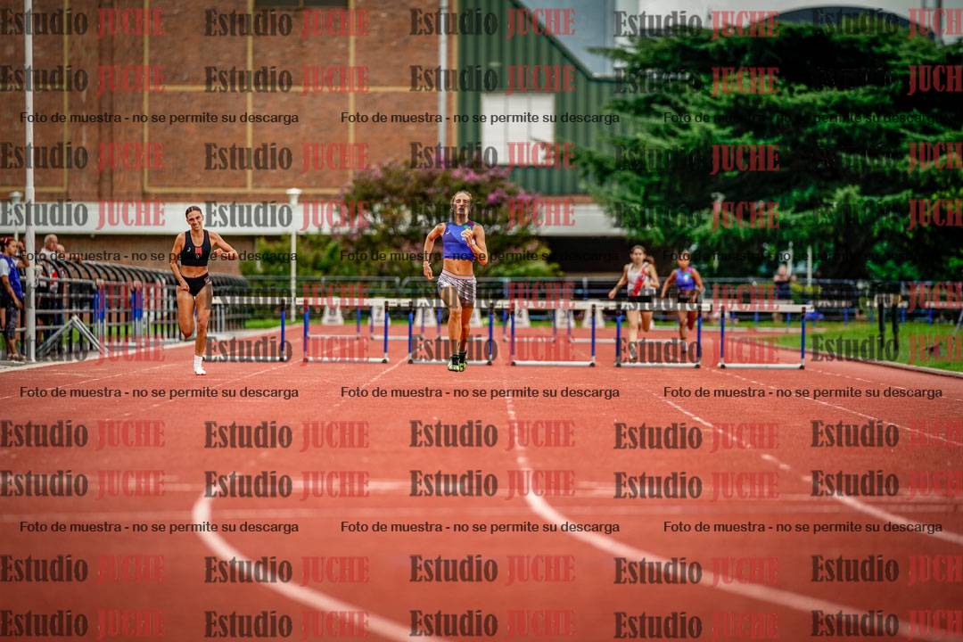 Fotos de los 400 m con vallas de mujeres