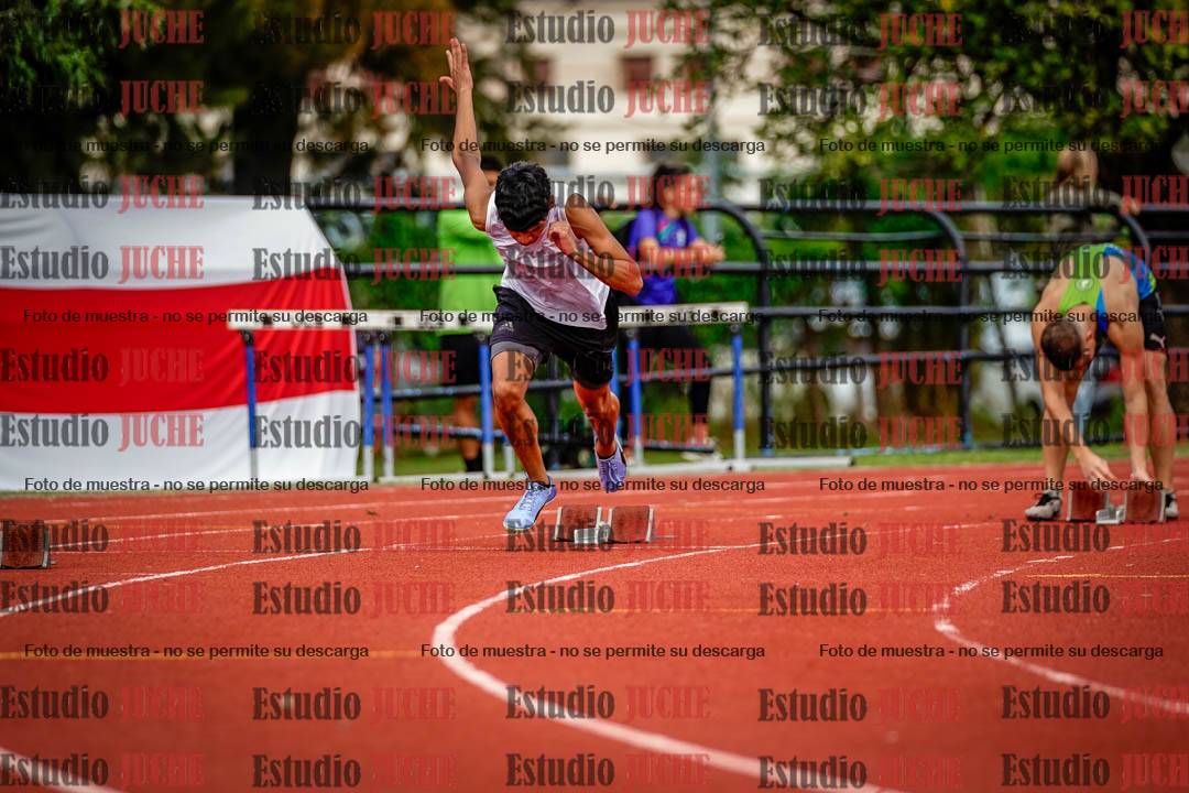 Fotos de los 200 m de varones