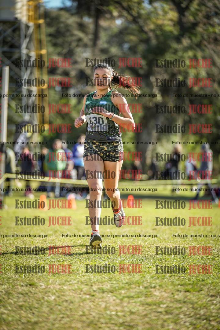 Fotos de la llegada del cross de 3000 m