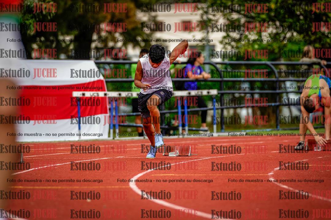 Fotos de los 200 m de varones