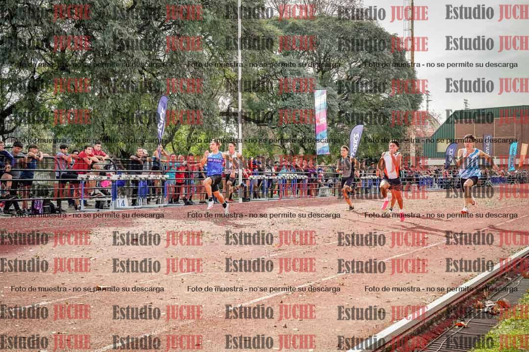 Fotos de los 100 m llanos de varones