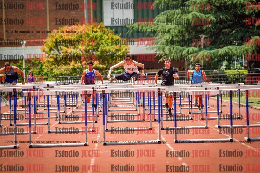 Fotos de los 110 m con vallas de varones