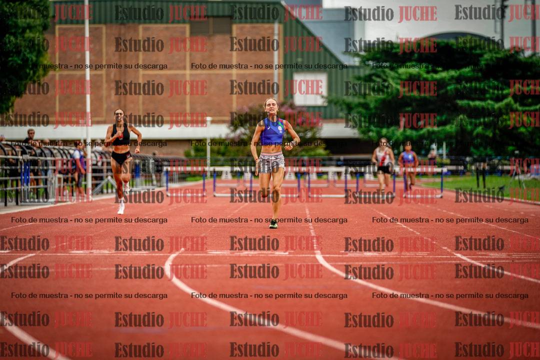 Fotos de los 400 m con vallas de mujeres
