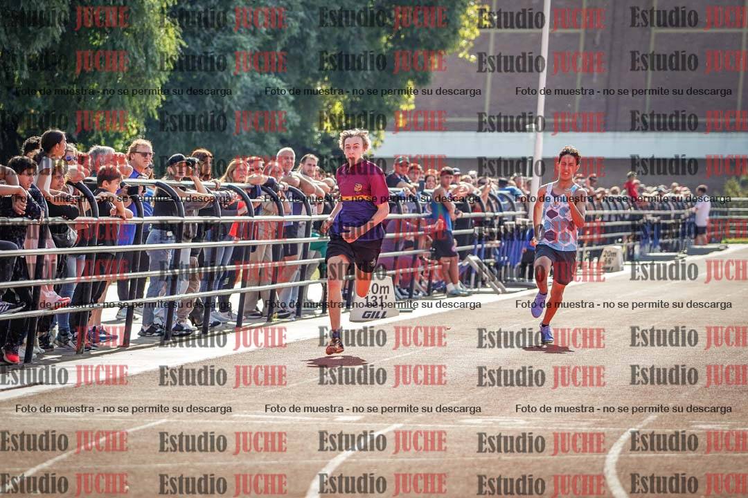 Fotos de los 200 m llanos de varones