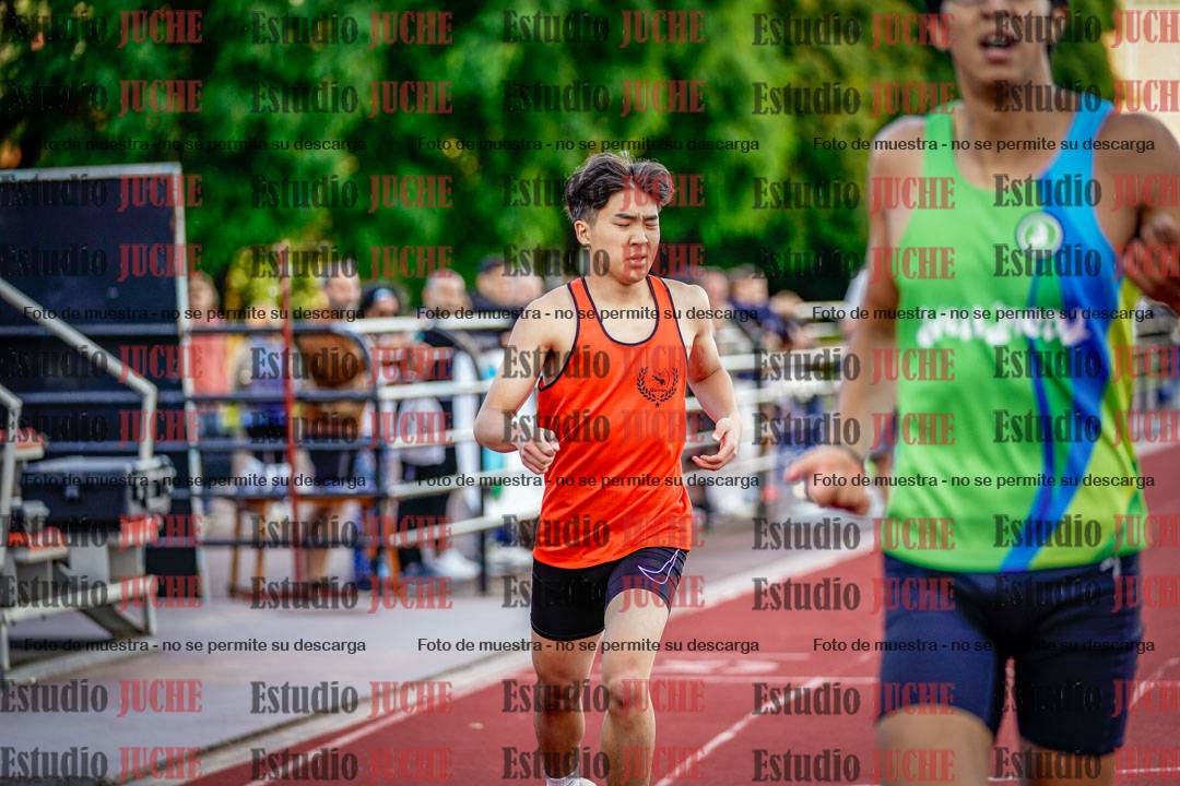 Fotos de los 400 m llanos de varones