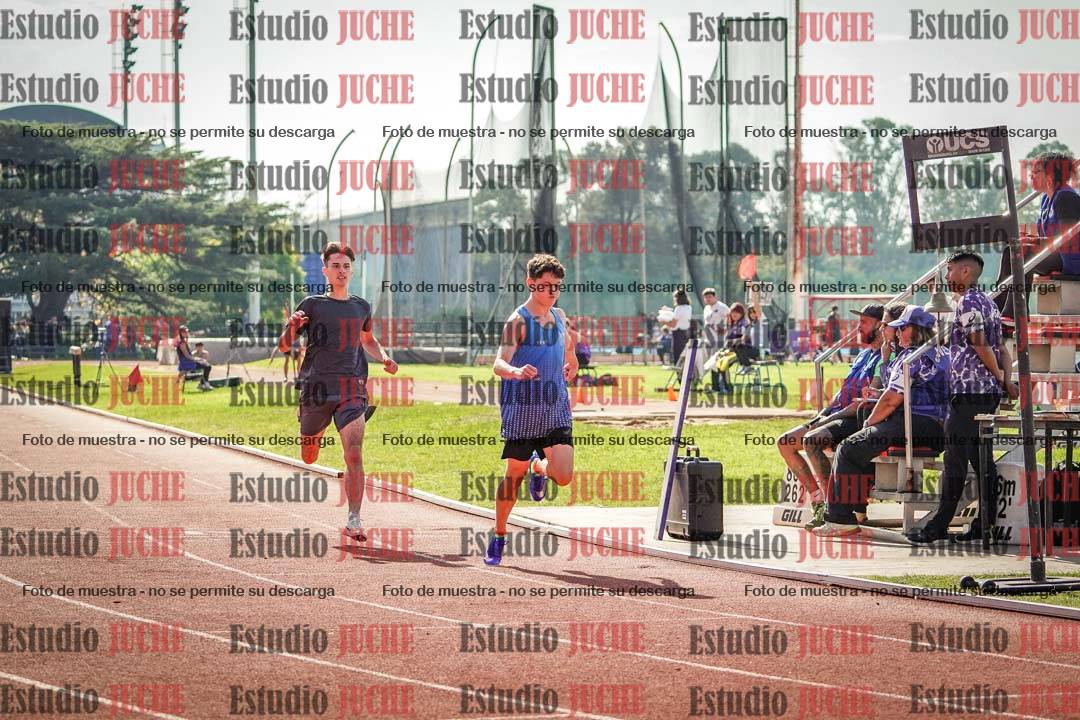 Fotos de los 200 m llanos de varones