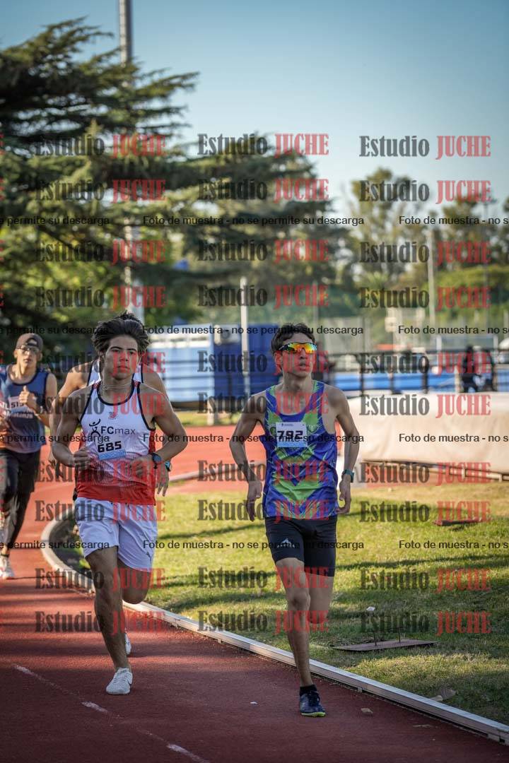 Fotos de los 800 m llanos de varones