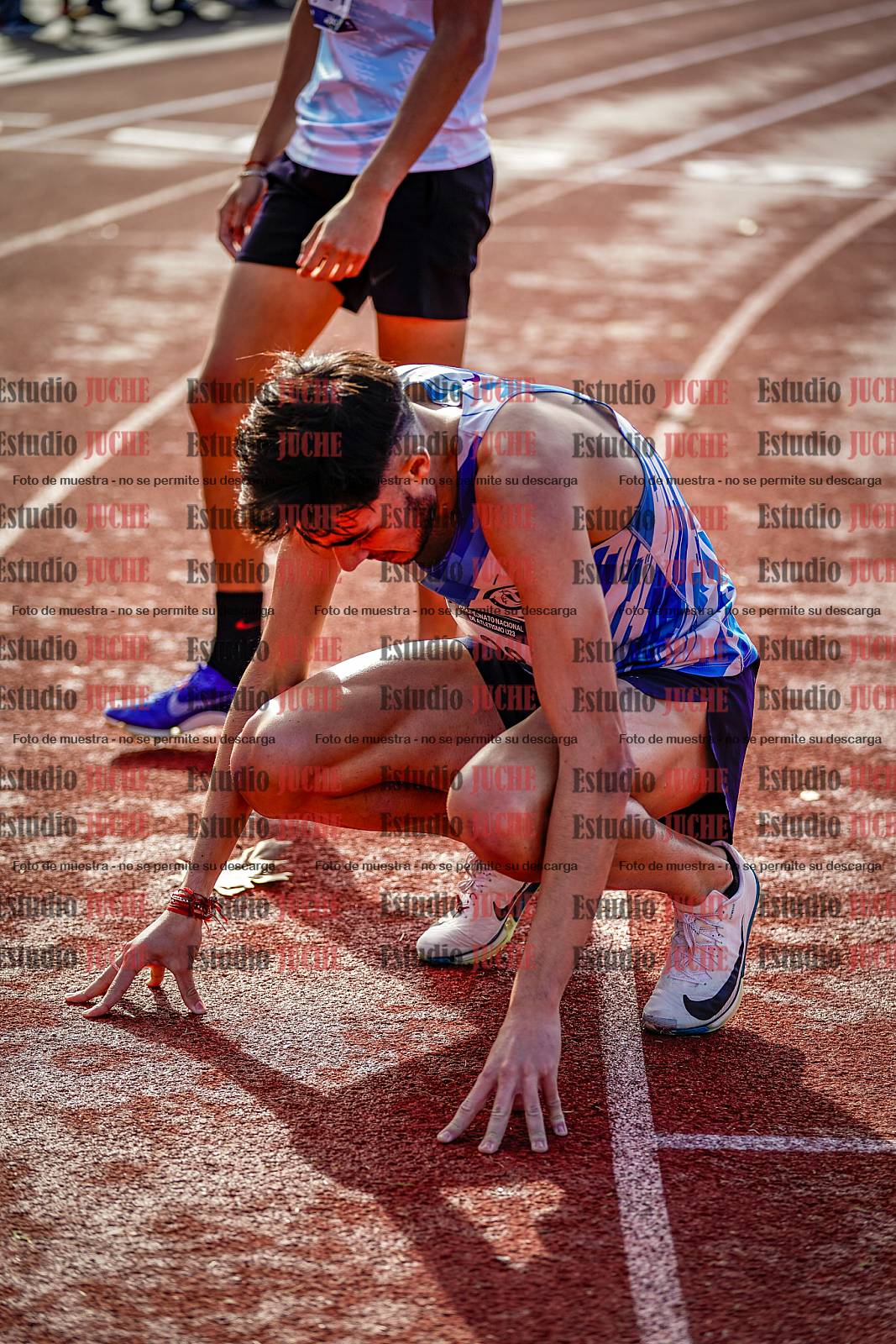 Fotos de los 800 m de varones