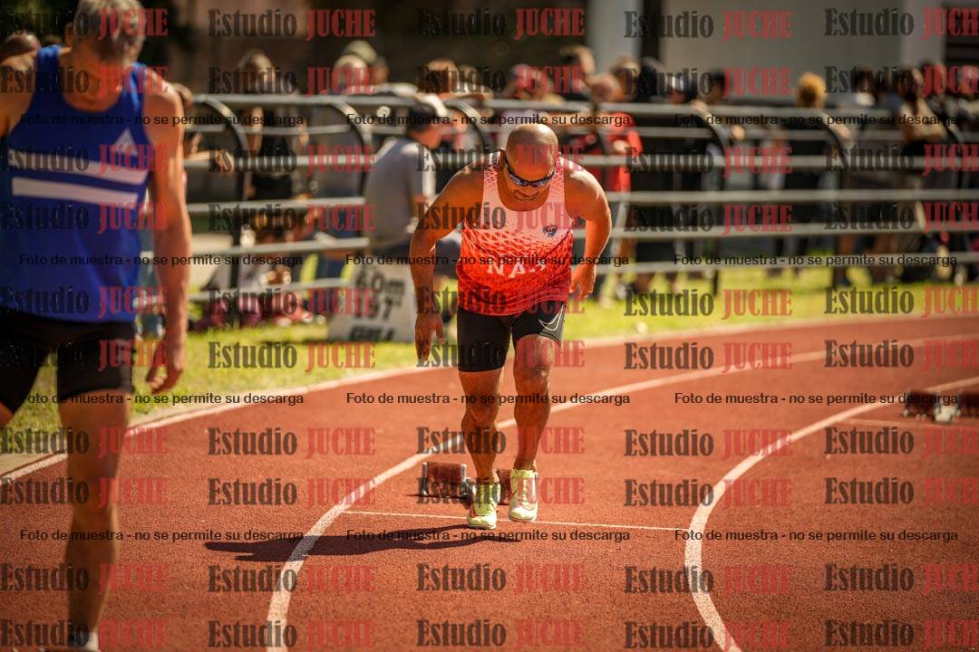 Fotos de los 400 m llanos de varones