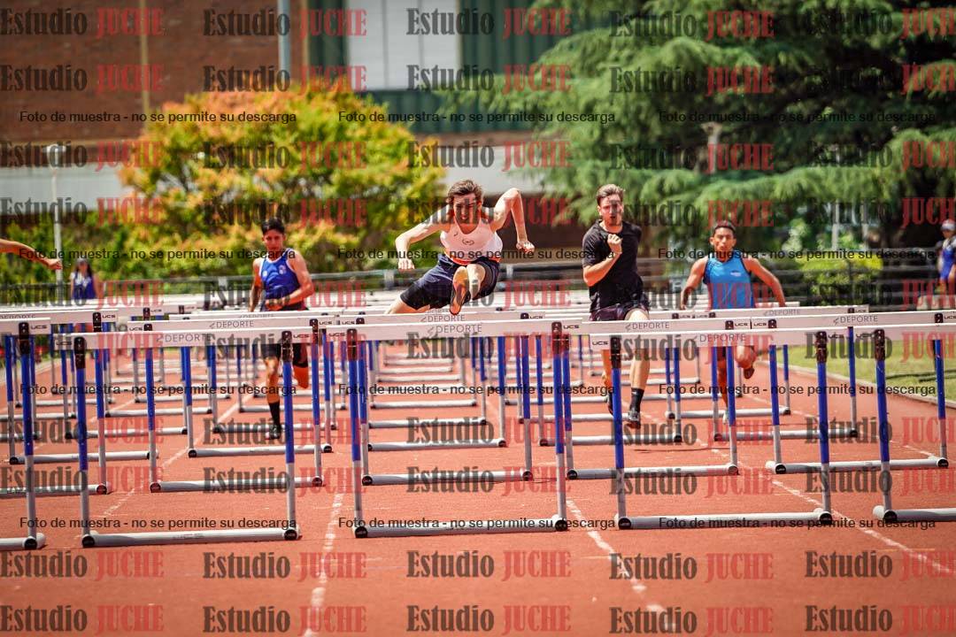 Fotos de los 110 m con vallas de varones