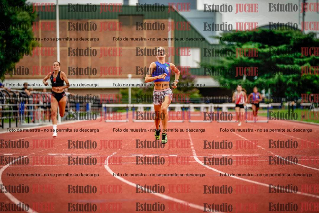 Fotos de los 400 m con vallas de mujeres