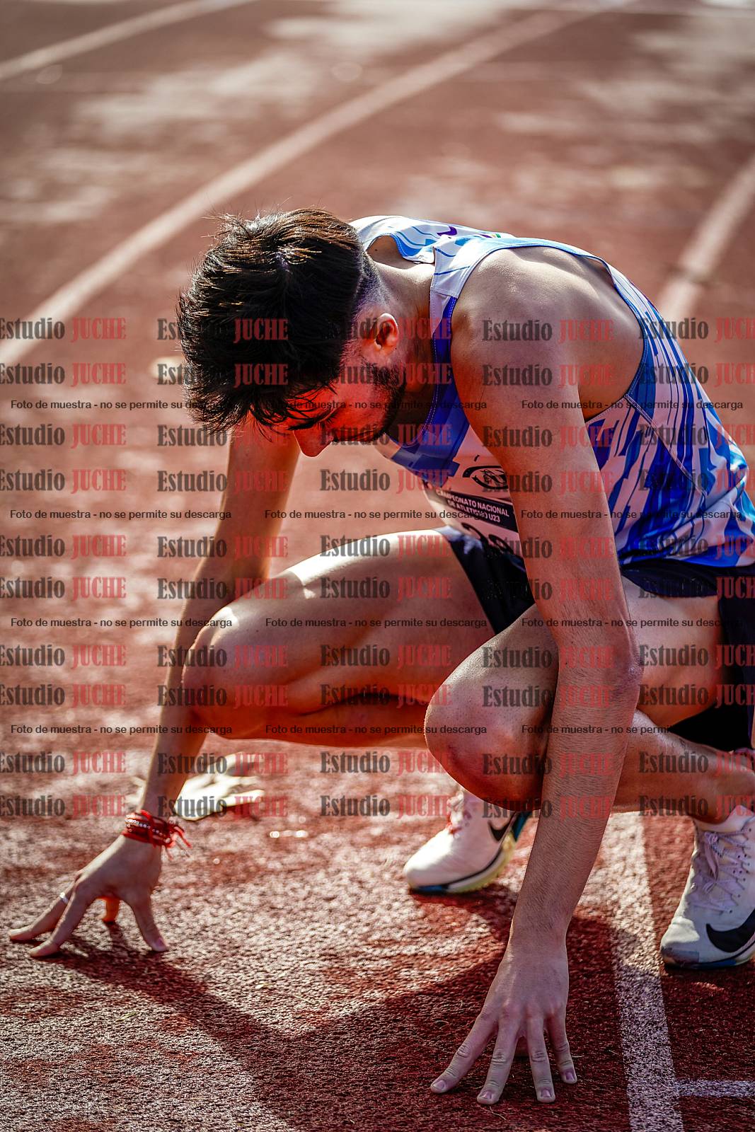 Fotos de los 800 m de varones