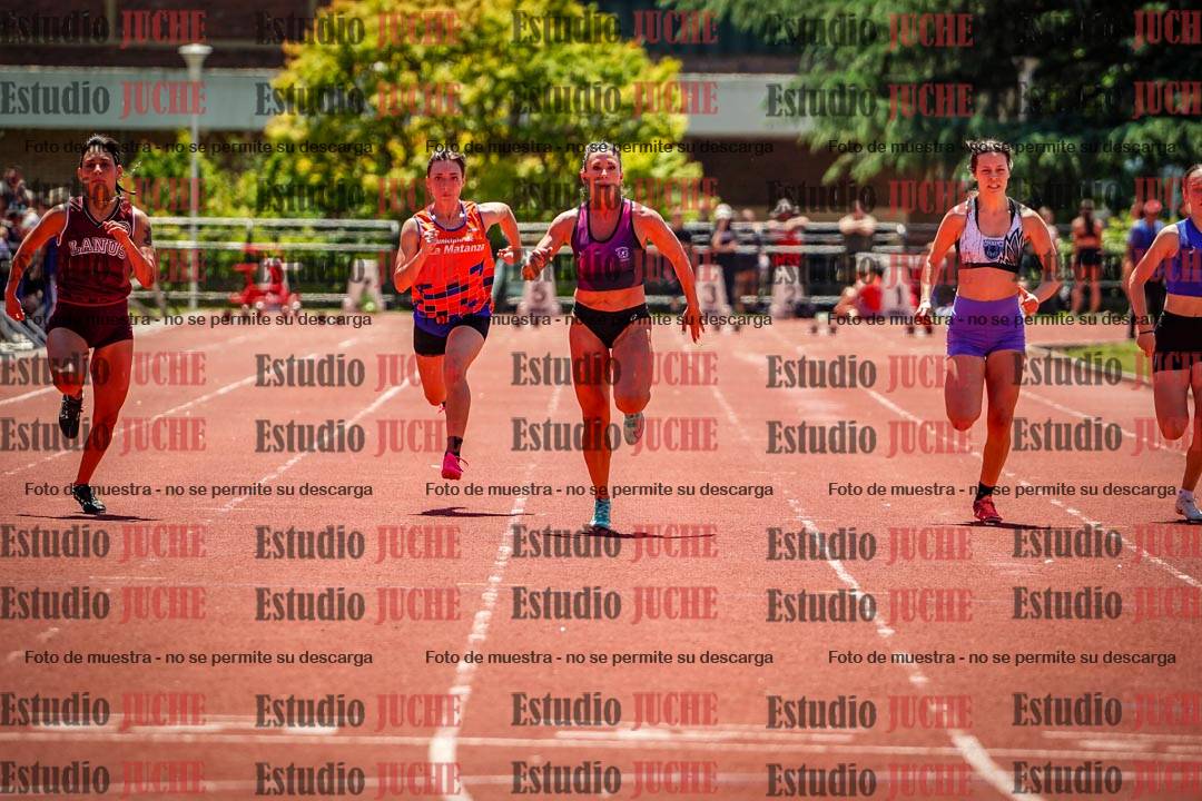 Fotos de los 100 m llanos de mujeres
