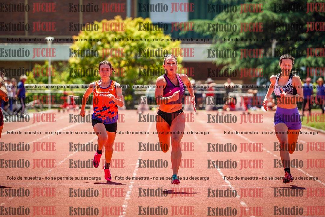 Fotos de los 100 m llanos de mujeres