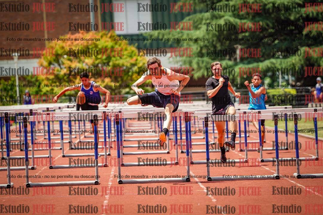 Fotos de los 110 m con vallas de varones
