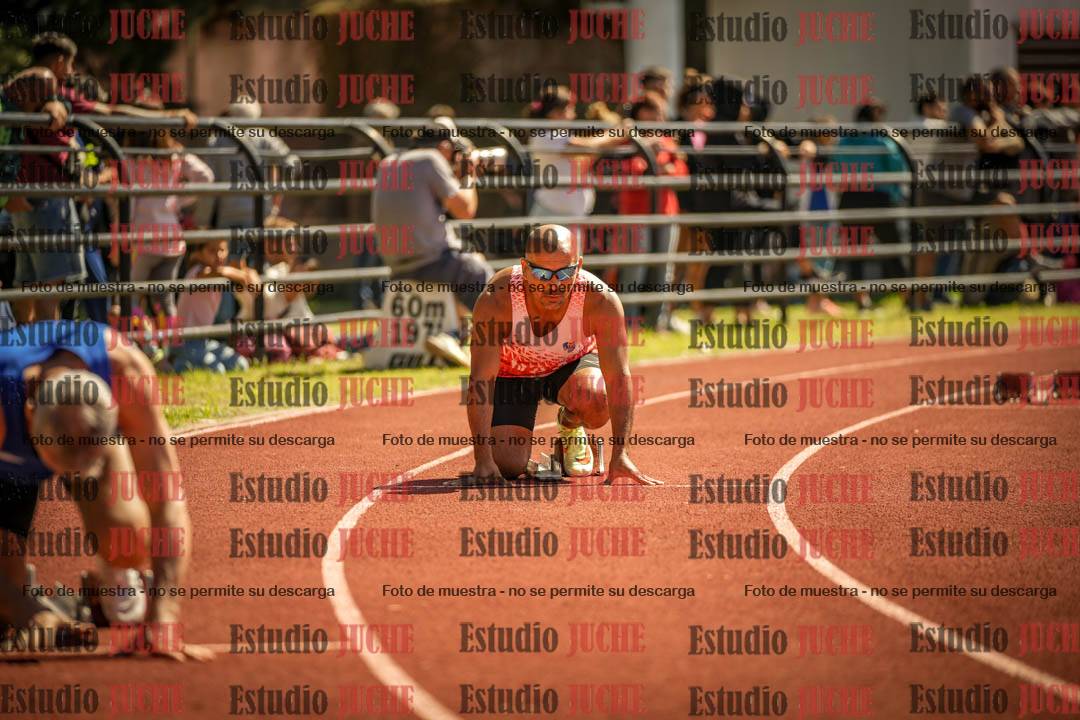 Fotos de los 400 m llanos de varones
