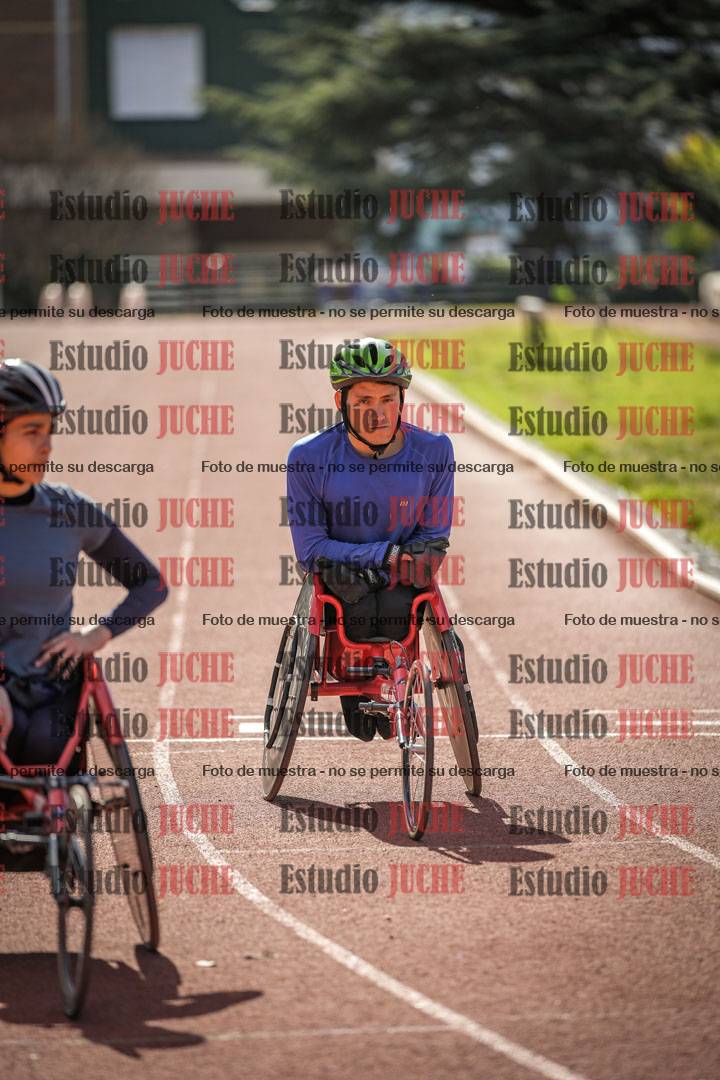 Fotos de los 800 m llanos de silla de ruedas