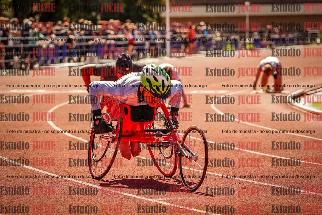 Fotos de los 400 m llanos de varones