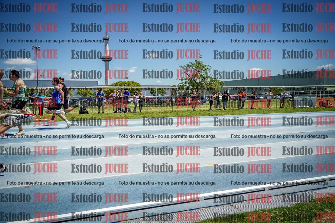Fotos de los 100 m llanos de varones