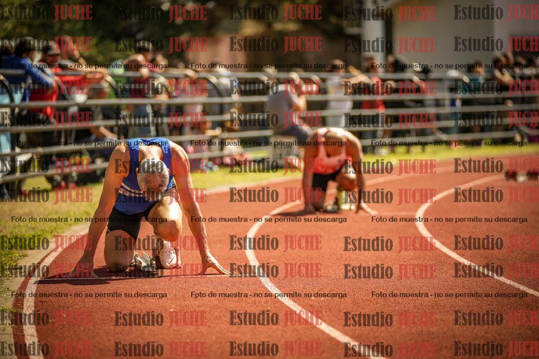 Fotos de los 400 m llanos de varones