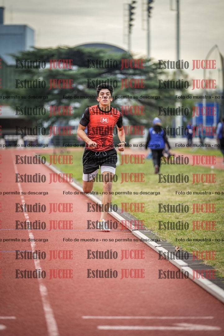 Fotos de los 1500 m llanos de varones - decatlón 10