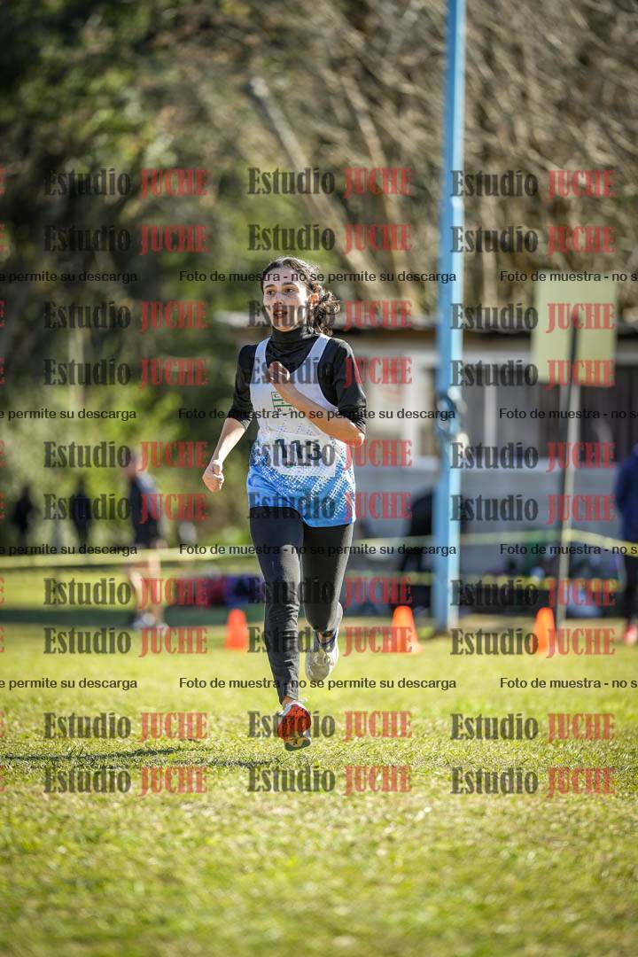 Fotos de la llegada del cross de 3000 m