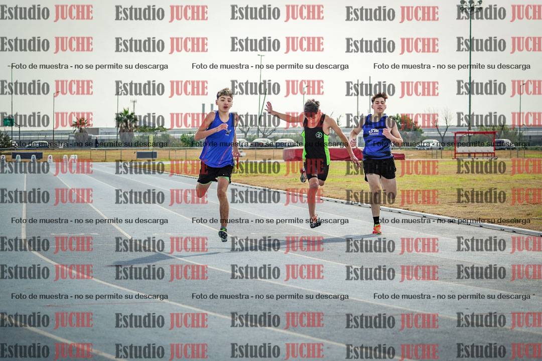 Fotos de los 200 m llanos de varones