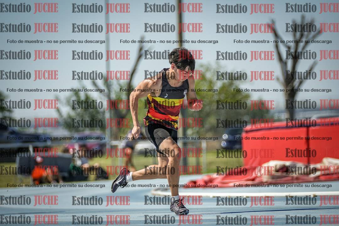 Fotos de los 100 m llanos de varones