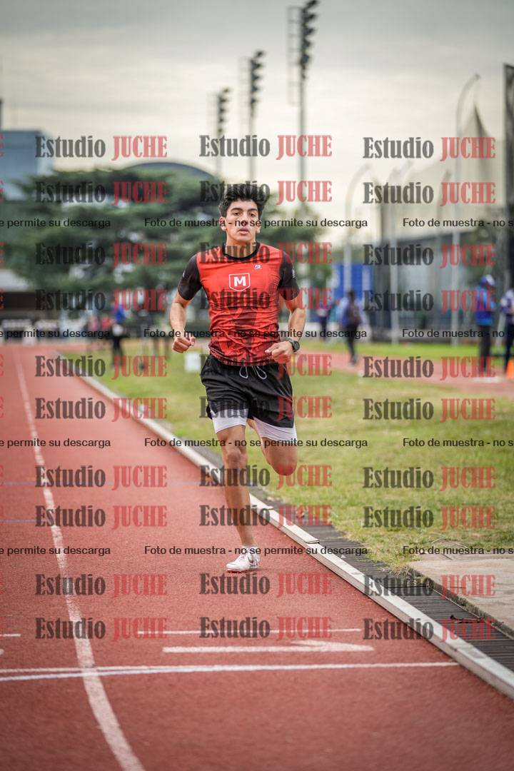 Fotos de los 1500 m llanos de varones - decatlón 10