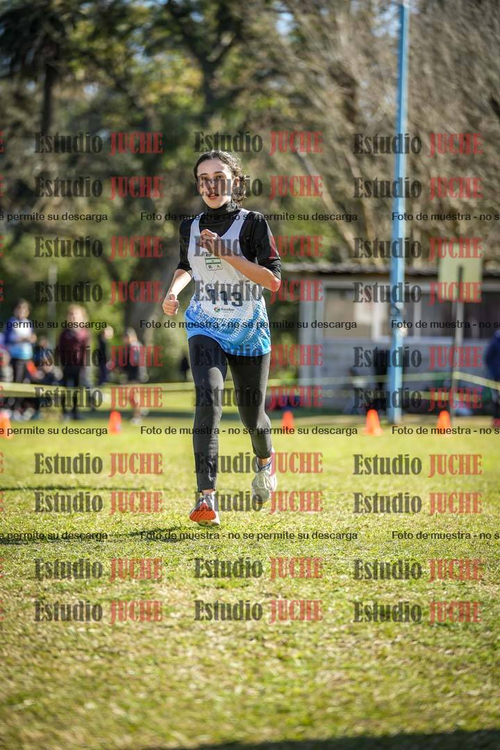 Fotos de la llegada del cross de 3000 m