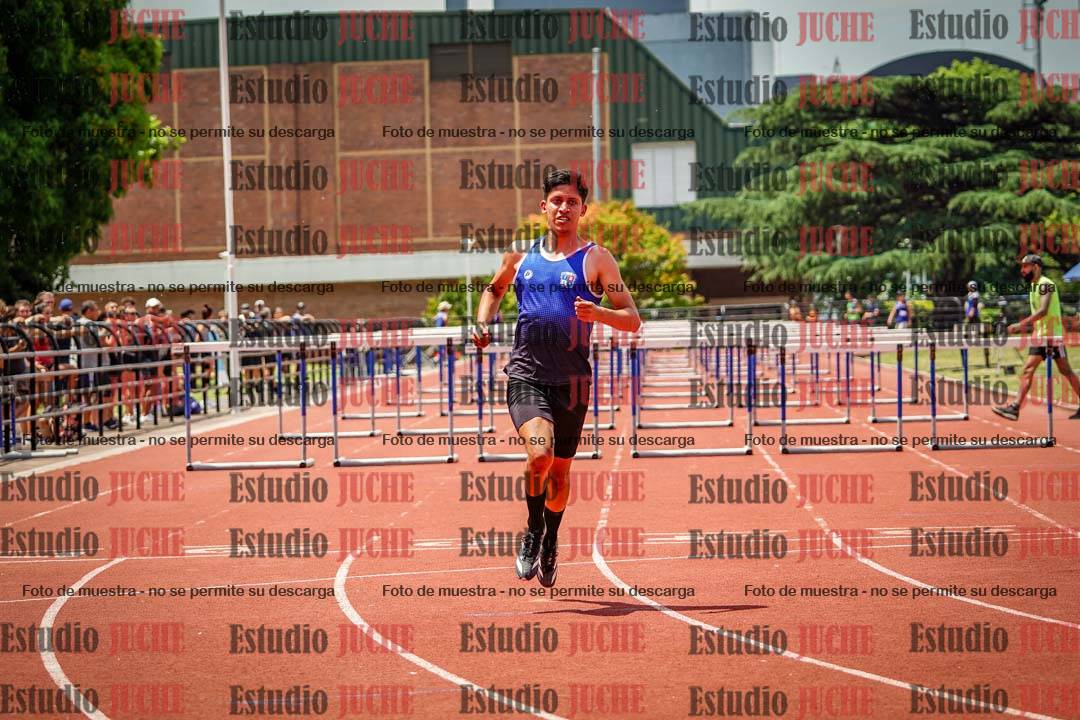Fotos de los 110 m con vallas de varones