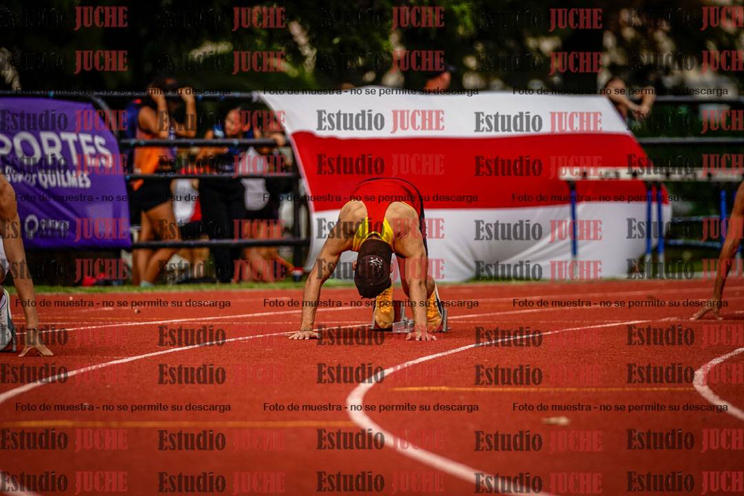Fotos de los 200 m de varones