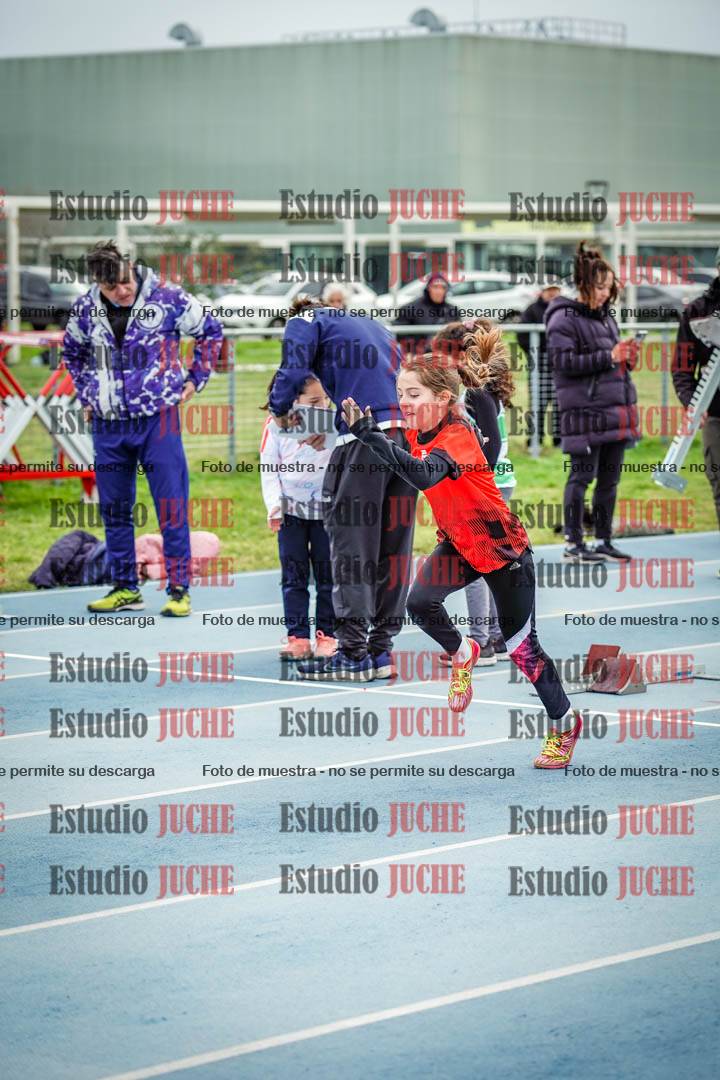 Fotos de los 50 m llanos de mujeres - U12
