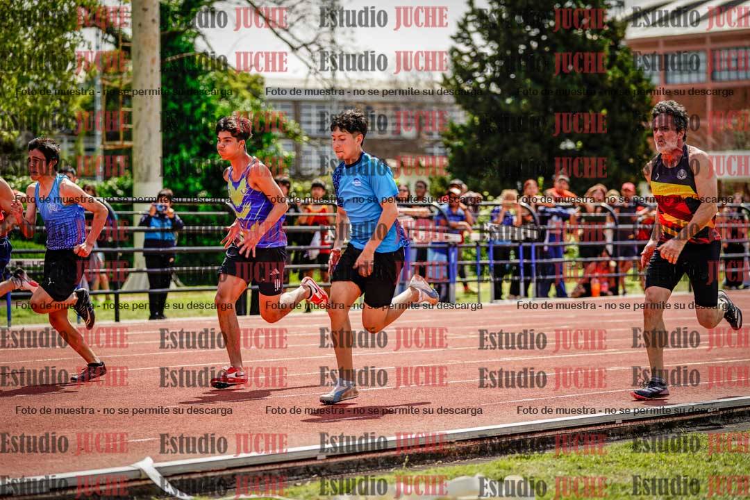 Fotos de los 100 m de varones