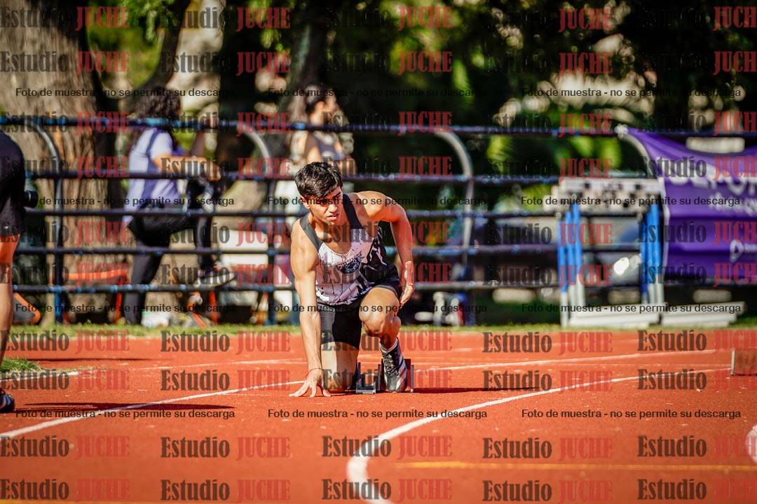 Fotos de los 200 m llanos de varones