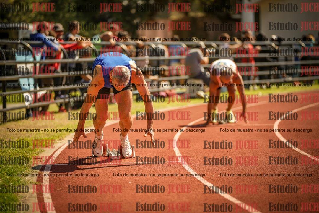 Fotos de los 400 m llanos de varones