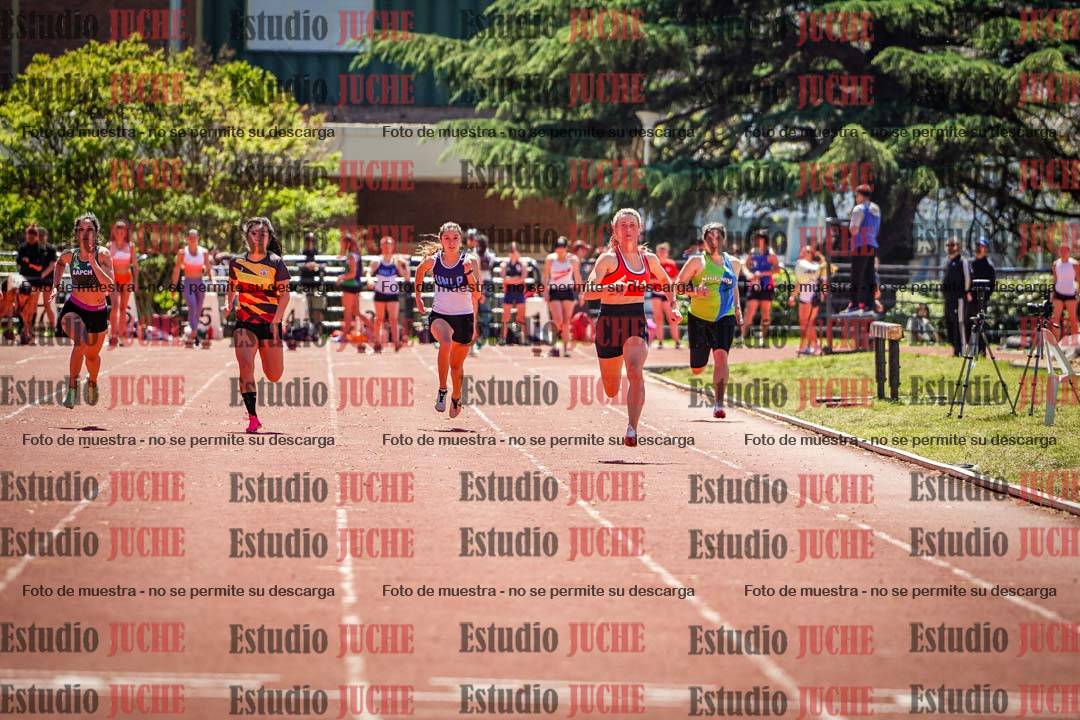 Fotos de los 100 m llanos de mujeres