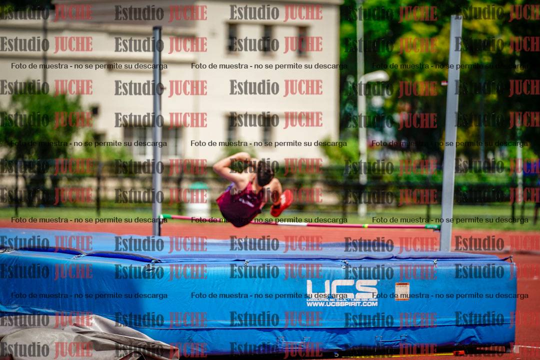 Fotos del salto en alto de varones