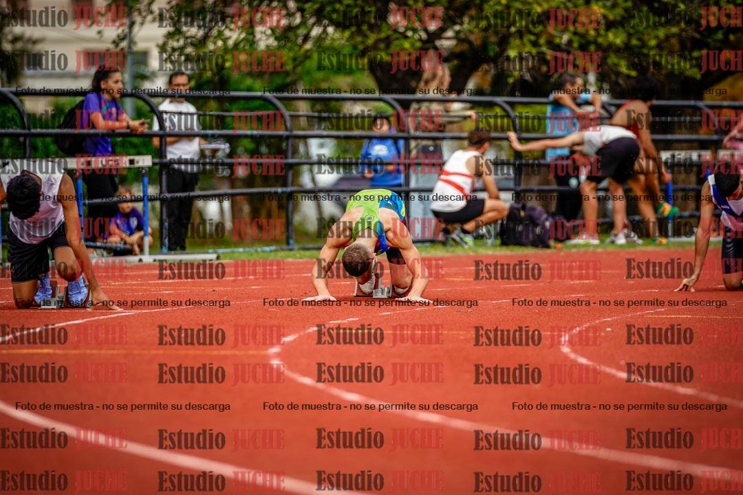 Fotos de los 200 m de varones