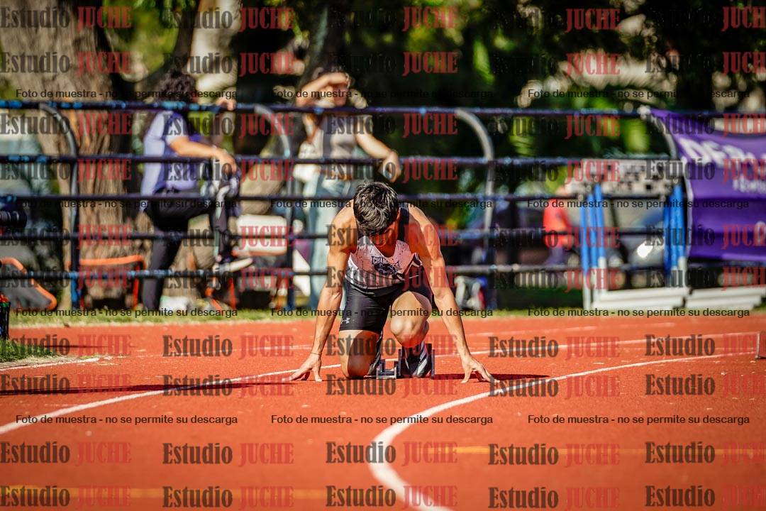 Fotos de los 200 m llanos de varones
