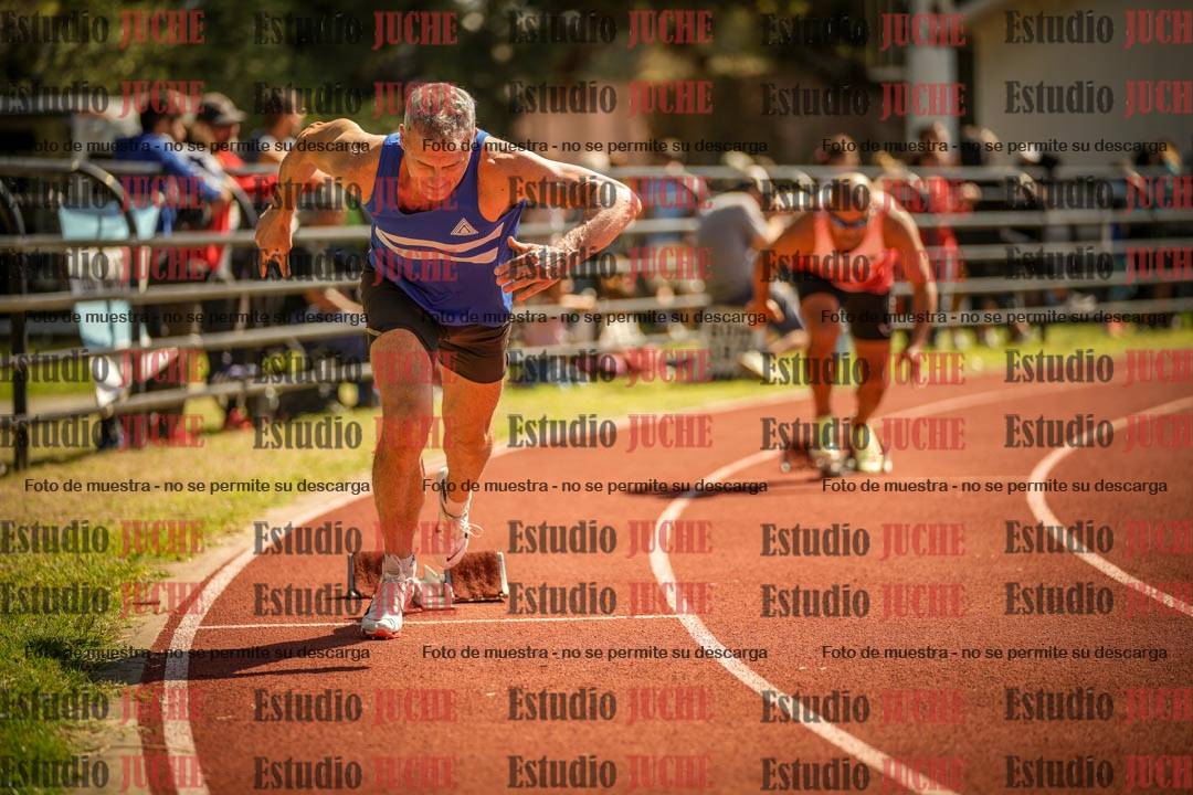Fotos de los 400 m llanos de varones