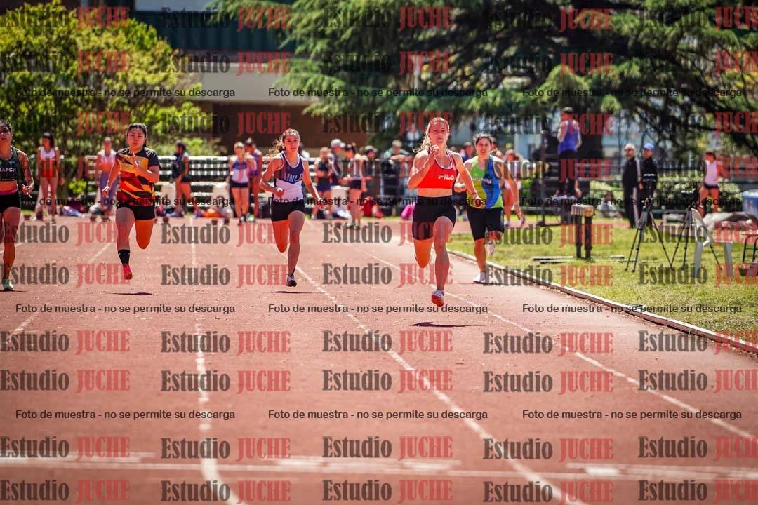 Fotos de los 100 m llanos de mujeres