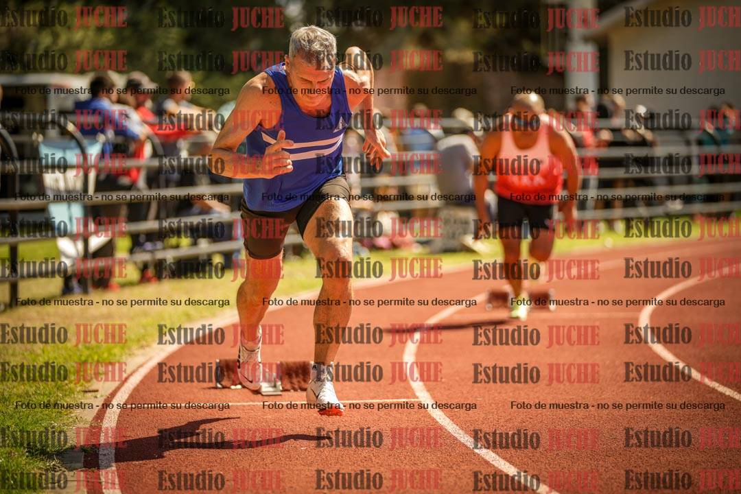 Fotos de los 400 m llanos de varones