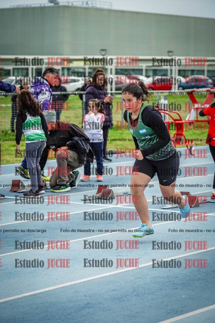 Fotos de los 50 m llanos de mujeres - U12